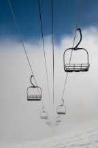 Clearing Fog, Madden Chairlift,